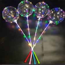 Toptan Işıklı Balon Led Işıklı balon 2 pilli ithal 3 fonksiyonlu